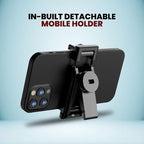 NeePho P170S Selfie Stick Tripod | Extendable , Bluetooth Remote, Universal Smartphone Mount | Durable Metal Build & Lightweight Design