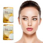 Pack of 2 | O’Mayln Rice Facial Mask | Anti-Wrinkle, Brightening & Hydrating Sheet Mask