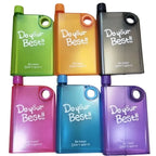 Orange Ultra Slim Notebook Style Water Bottle 380ml | Portable Memo Bottle for Travel, School & Office