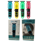 Daling Transparent LCD Electric Hair Trimmer | USB Rechargeable | Professional Grooming | FR-D-8268
