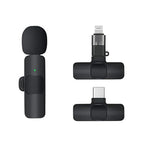 K9 Wireless Lavalier Microphone | Plug & Play Type-C & iOS Mic with Noise Reduction