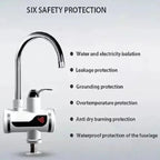 Electric Instant Heating  Faucet  | Digital Temperature Display | Plastic handle |  Kitchen & Bathroom Hot Water Tap