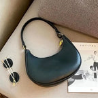 Black Luxury Fashion Hand Bag for Girls & Ladies | Stylish Shoulder & Crossbody Bag | Long Strap